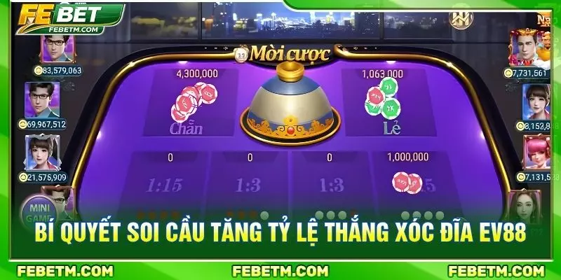 Bí quyết soi cầu tăng tỷ lệ thắng tại xóc đĩa FEBET