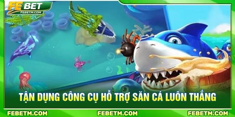 Tận dụng công cụ hỗ trợ săn cá luôn thắng