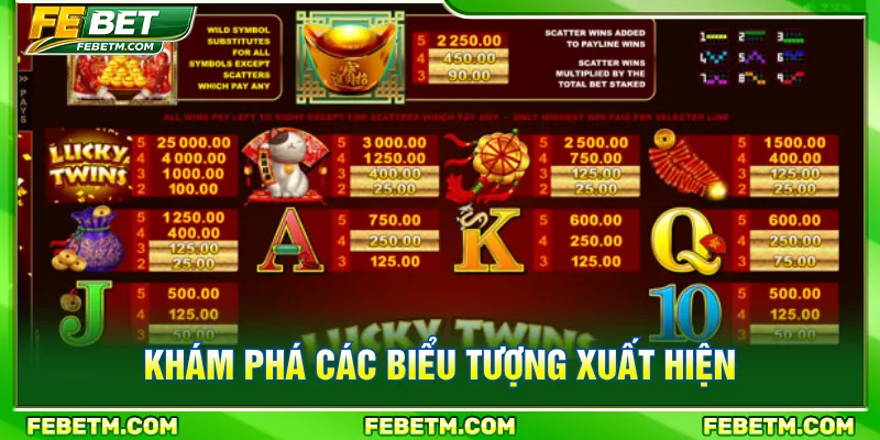 Các cơ chế đặc biệt trong Jackpot cặp song sinh may mắn