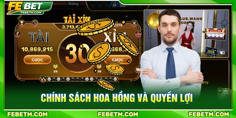 Coe chế trả thưởng ăn chia hoa hồng theo quy tắc của đại lý FEBET