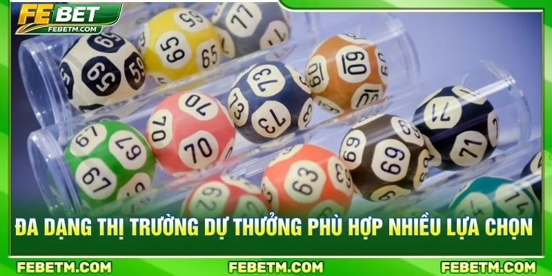 Đa dạng thị trường dự thưởng phù hợp nhiều lựa chọn