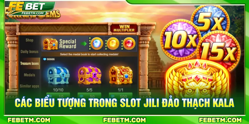 Mỗi biểu tượng mang đến cơ hội kích hoạt thưởng khủng