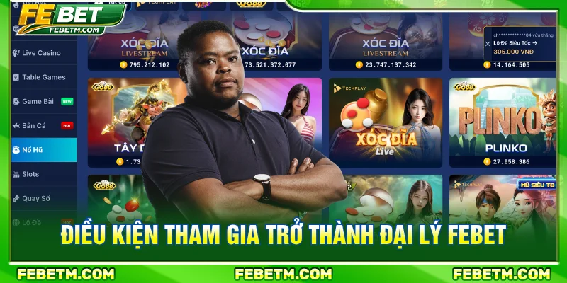 Những điều kiện cần có khi tham gia đại lý FEBET